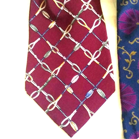 OFFER $60👍 Christian Dior Silk Tie Bundle **PRE-OWNED VINTAGE ** - Picture 8 of 12